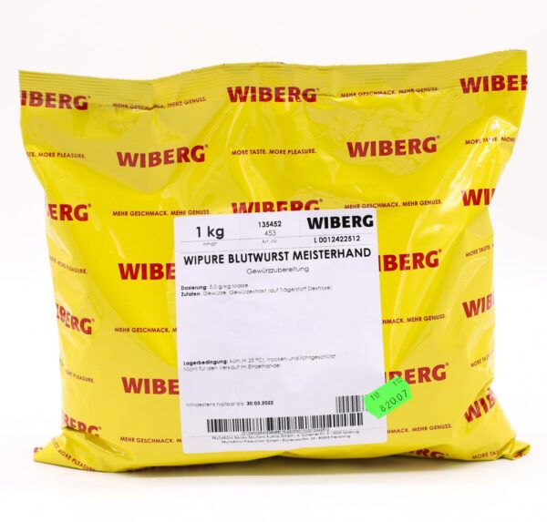 Wipure Blutwurst Meisterhand 1kg